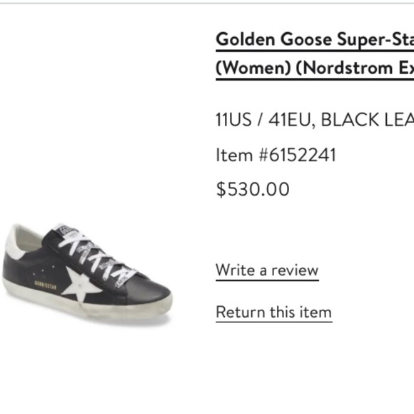 Golden Goose Super Star Low Top Sneaker - Picture 2 of 13